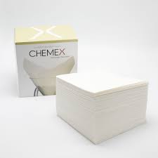 Chemexové lepené filtry